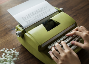 Type writer author